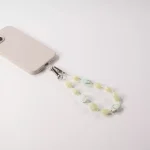 Phone Wristlet - Jade Green Stone: GEMS Accessory for Mobile Devices