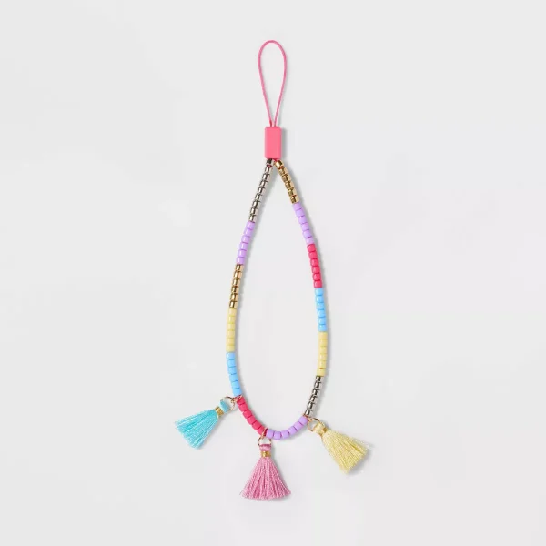 Beaded Phone Strap and Tech Lanyard